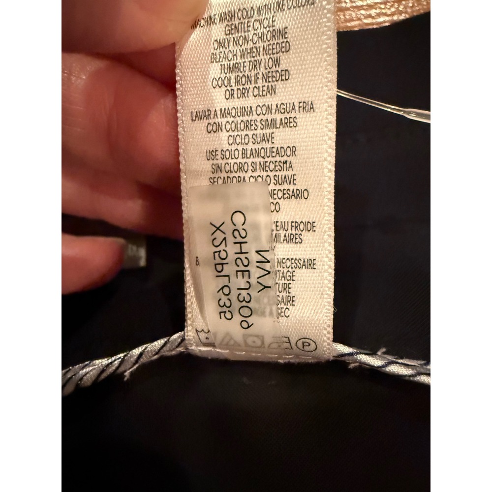 Calvin Klein Women's Plus Size 24W Black Tie Waist Cropped Dress Pants NWOT work - Picture 6 of 7